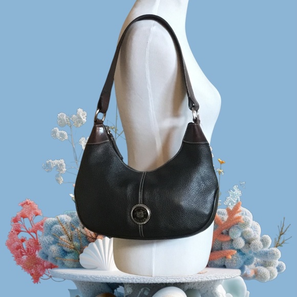 Dooney & Bourke Handbags - Dooney And Bourke Pebble Leather Medium Hobo Bag